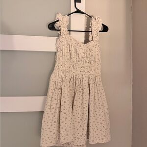 Charming Cream Floral Women’s Romper